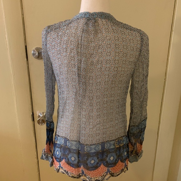 Lucky Brand Boho Blouse - Picture 4 of 5